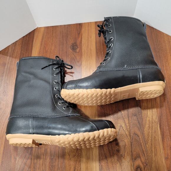 Sporto Delinda Faux Fur Lined Leather Upper Duck Boot EUC Size 11 - Picture 6 of 11